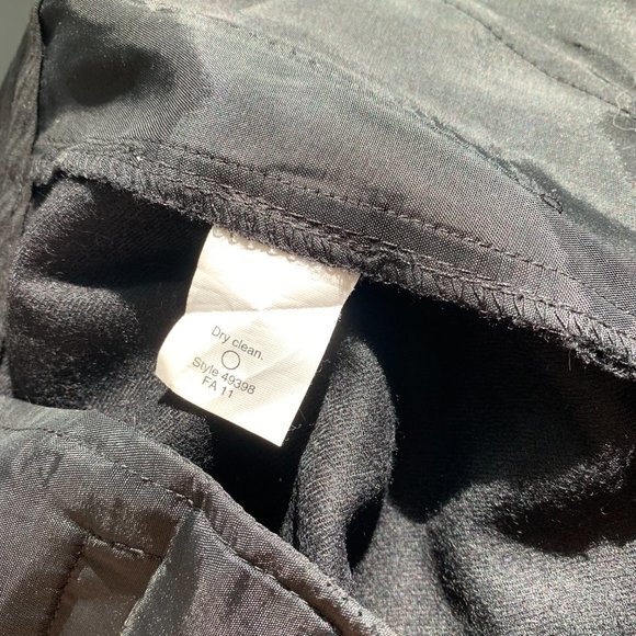 JCrew Cuffed Wool Cafe Capris Trousers Pants Unlined Sz 6 | OBO OFFERS WELCOME - Picture 7 of 7